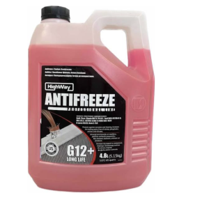Антифриз HighWay ANTIFREEZE-40 LONG LIFE G12+ (червоний) 4,8л